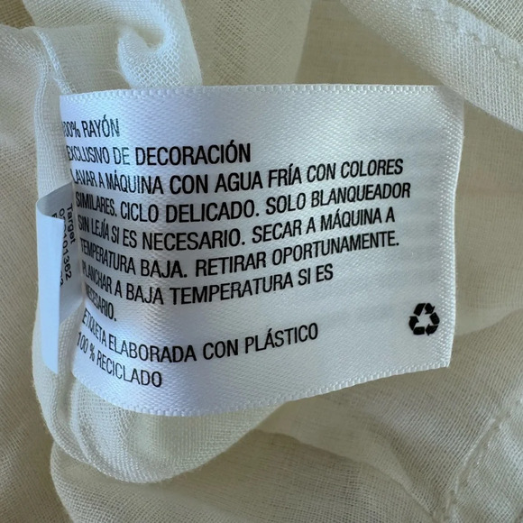 Liz Lange Maternity Dress cream color size medium - Picture 3 of 10